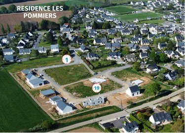 Terrain a batir a vendre Le Trévoux 29380 Finistère 361 m2  48125 euros