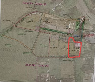 Terrain a batir a vendre Guichen 35580 Ille-et-Vilaine 387 m2  101750 euros