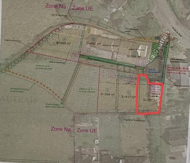 Terrain a batir a vendre Guichen 35580 Ille-et-Vilaine 387 m2  115700 euros