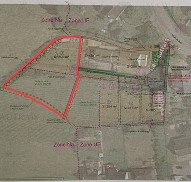 Terrain a batir a vendre Guichen 35580 Ille-et-Vilaine 1505 m2  191000 euros