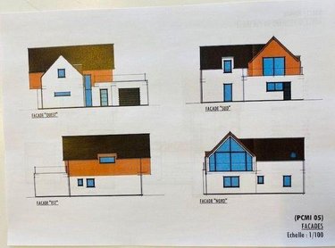 Terrain a batir a vendre Louannec 22700 Côtes-d'Armor 823 m2  150000 euros