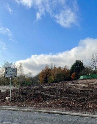 Terrain a batir a vendre Tracy-le-Val 60170 Oise 2376 m2  34000 euros