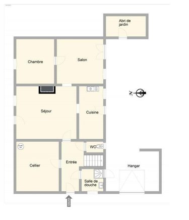 Maison a vendre Écueillé 36240 Indre 125 m2 8 pièces 72150 euros