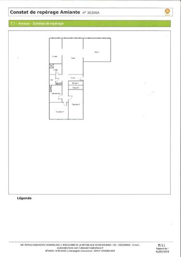 Appartement a vendre Tourcoing 59200 Nord 95 m2 4 pièces 169100 euros
