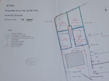 Terrain a batir a vendre Rethel 08300 Ardennes 715 m2  57625 euros