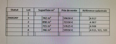 Terrain a batir a vendre Rethel 08300 Ardennes 715 m2  57625 euros