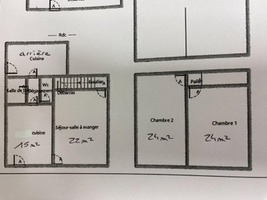 Maison a vendre Buzançais 36500 Indre 93 m2 3 pièces 86000 euros