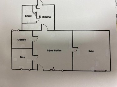 Maison a vendre Neuillay-les-Bois 36500 Indre 84 m2 3 pièces 48900 euros
