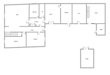 Maison a vendre Cérans-Foulletourte 72330 Sarthe 90 m2  131250 euros