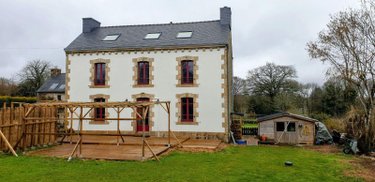 propriete a vendre Guiscriff 56560 Morbihan 121 m2 5 pièces 199500 euros