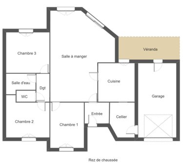 Maison a vendre Le Mans 72000 Sarthe 88 m2 4 pièces 237500 euros
