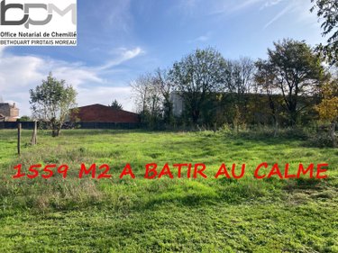 Terrain a batir a vendre La Tourlandry 49120 Maine-et-Loire 1559 m2  59000 euros