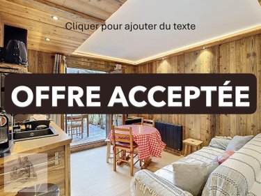 Appartement a vendre Megève 74120 Haute-Savoie 25 m2 1 pièce 175000 euros