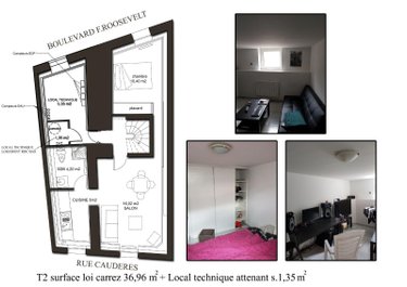 Appartement a vendre Bordeaux 33000 Gironde 35 m2 2 pièces 94000 euros
