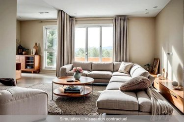 Appartement a vendre Gerzat 63360 Puy-de-Dôme 76 m2 3 pièces 128900 euros