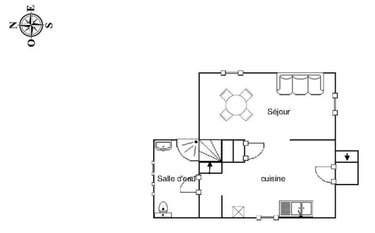 Maison a vendre Châteaudun 28200 Eure-et-Loir 65 m2 3 pièces 129500 euros