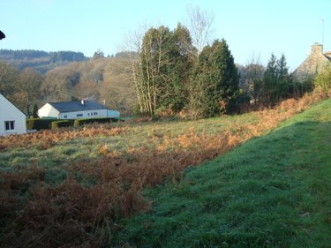 Terrain a batir a vendre Cléguérec 56480 Morbihan 800 m2  12500 euros