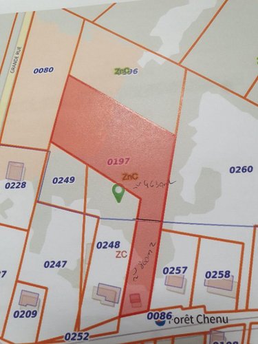 Terrain a batir a vendre Saint-Phal 10130 Aube 5430 m2  36244 euros