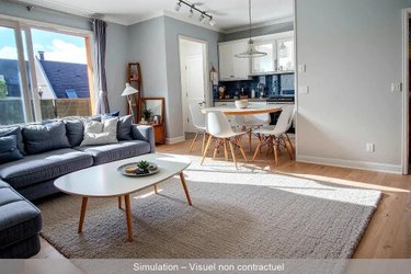 Appartement a vendre Bruz 35170 Ille-et-Vilaine 66 m2 3 pièces 208000 euros