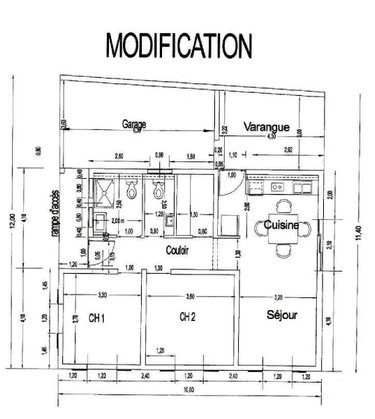 Location fonds et murs commerciaux Saint-André 97440 Réunion 88 m2  1250 euros