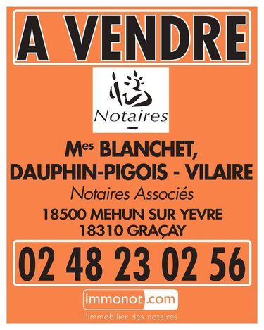 Maison a vendre Vierzon 18100 Cher 72 m2 4 pièces 94320 euros