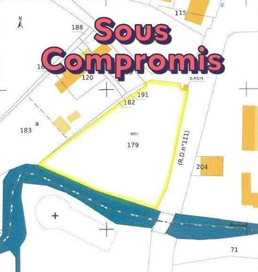 Terrain a batir a vendre Ligny-sur-Canche 62270 Pas-de-Calais 2300 m2  74320 euros