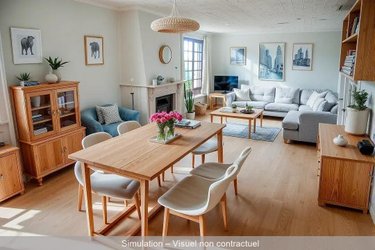 Maison a vendre Gaël 35290 Ille-et-Vilaine 122 m2 6 pièces 197400 euros
