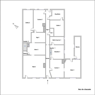 Maison a vendre Cliron 08090 Ardennes 217 m2 8 pièces 157000 euros