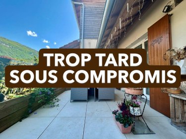 Appartement a vendre Challes-les-Eaux 73190 Savoie 46 m2 2 pièces 198000 euros