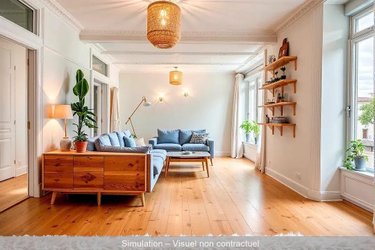 Appartement a vendre Rennes 35000 Ille-et-Vilaine 60 m2 3 pièces 243250 euros