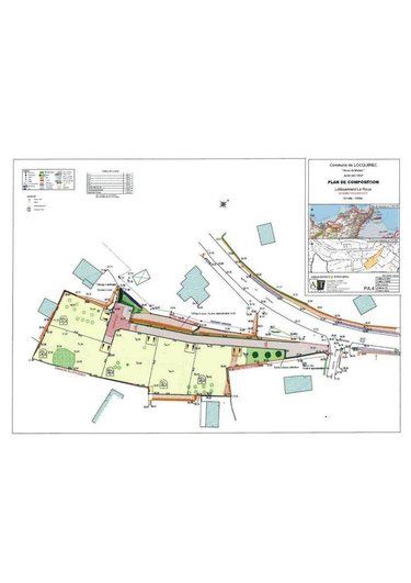 Terrain a batir a vendre Locquirec 29241 Finistère 701 m2  153000 euros