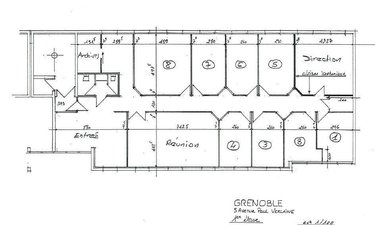 Fonds et murs commerciaux a vendre Grenoble 38000 Isère 245 m2  230000 euros