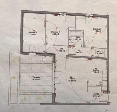 Appartement a vendre Floirac 33270 Gironde 74 m2 4 pièces 225000 euros