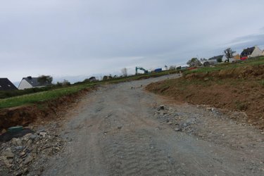 Terrain a batir a vendre Lampaul-Guimiliau 29400 Finistère 271 m2  24138 euros