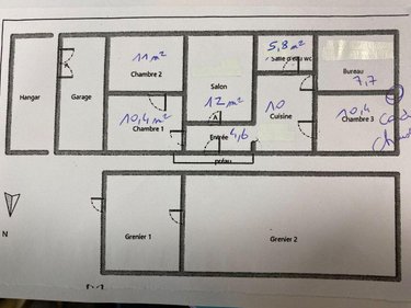 Maison a vendre Sainte-Gemme 36500 Indre 73 m2 4 pièces 53140 euros
