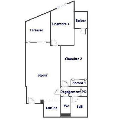 Appartement a vendre Marseille 8e Arrondissement 13008 Bouches-du-Rhône 52 m2 3 pièces 215000 euros