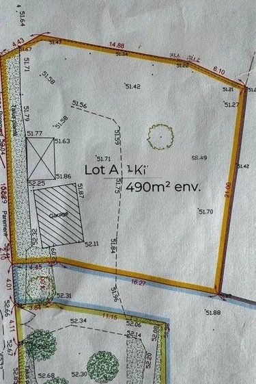 Terrain a batir a vendre Riec sur Bélon 29340 Finistère 490 m2  78750 euros