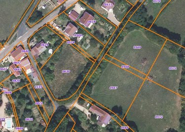 Terrain a batir a vendre Saint-Vallier 71230 Saône-et-Loire 2214 m2  43600 euros