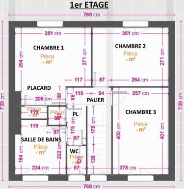 Maison a vendre Le Mans 72000 Sarthe 80 m2 4 pièces 146200 euros