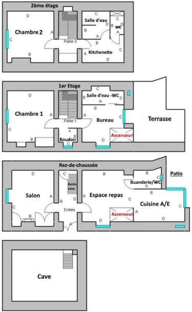 Maison a vendre Le Mans 72000 Sarthe 118 m2  310000 euros