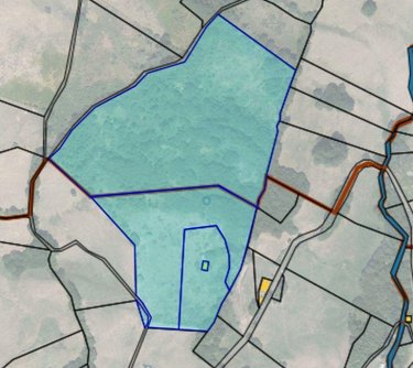 Terrains de loisirs bois etangs a vendre Condat 15190 Cantal 88362 m2  53000 euros
