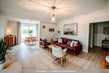 Appartement a vendre Brest 29200 Finistère 88 m2 4 pièces 174595 euros