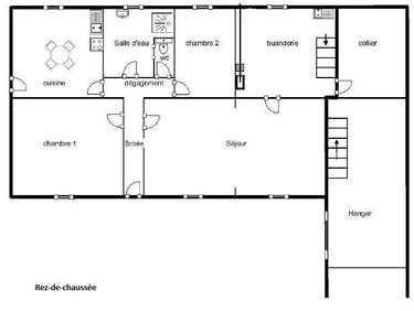 Maison a vendre Langey 28220 Eure-et-Loir 130 m2 8 pièces 153000 euros