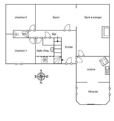 Maison a vendre Vald'Yerre 28290 Eure-et-Loir 165 m2 7 pièces 199000 euros