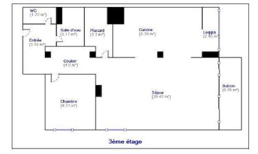 Appartement a vendre Marseille 8e Arrondissement 13008 Bouches-du-Rhône 63 m2 2 pièces 206700 euros