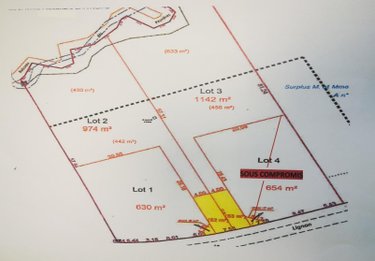 Terrain a batir a vendre Bazas 33430 Gironde 1142 m2  50400 euros
