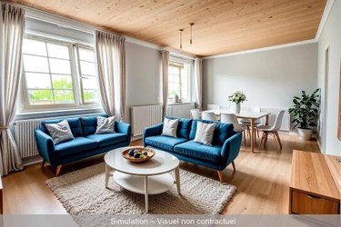 Maison a vendre Trégueux 22950 Côtes-d'Armor 60 m2 3 pièces 136550 euros