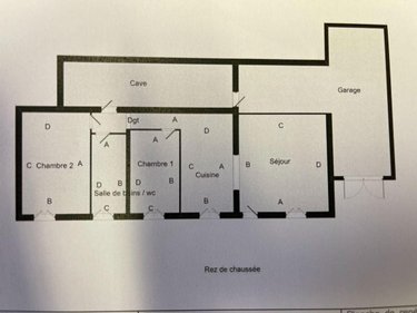 Maison a vendre Le Grand-Lucé 72150 Sarthe 70 m2 5 pièces 87740 euros