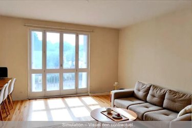 Appartement a vendre Redon 35600 Ille-et-Vilaine 70 m2 3 pièces 105760 euros