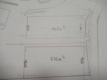 Terrain a batir a vendre Bréviandes 10450 Aube 706 m2  78682 euros